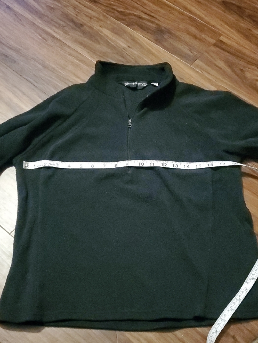 Black Diamond Women's Black Half-Zip Sweater - Picture 4 of 7